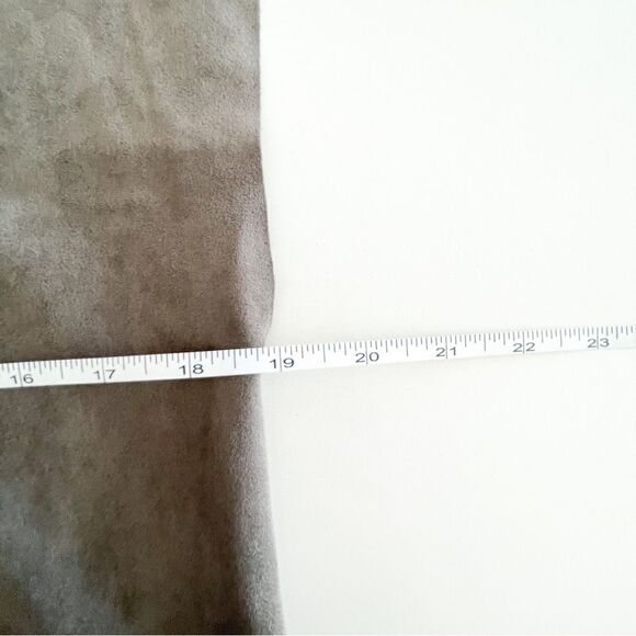 Aritzia Wilfred Free Nori Faux Suede Shift Dress Taupe Vegan Women's XS - Picture 8 of 9